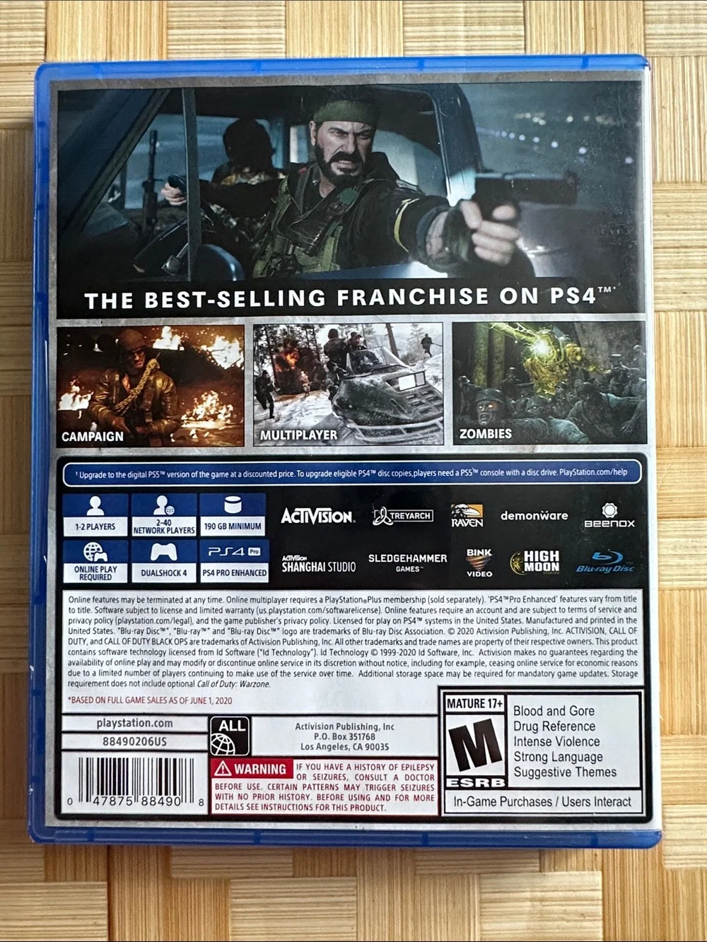 Call of Duty Black Ops Cold War PS4 Game